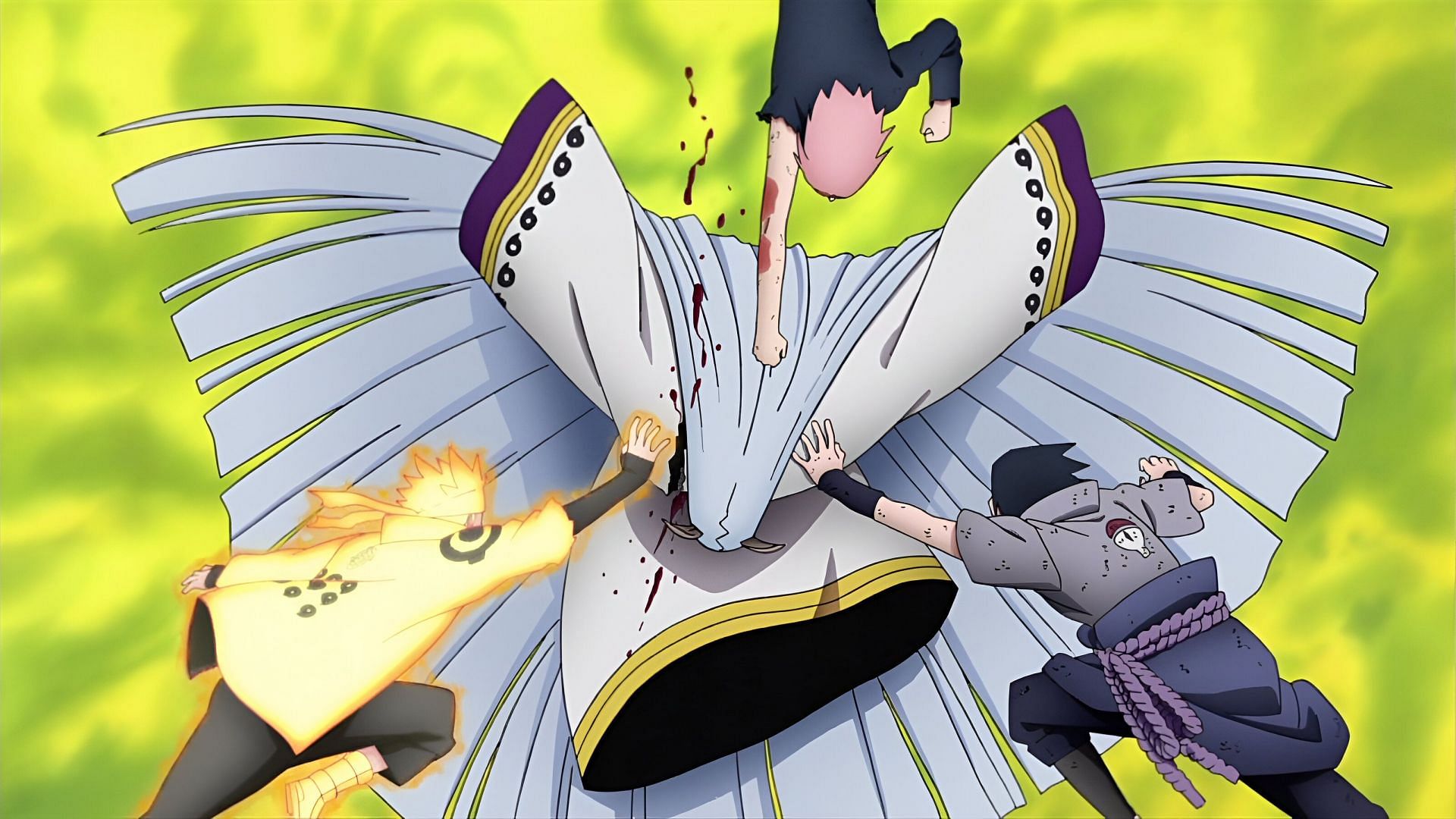 Team 7 as seen in the anime (Image via Pierrot)